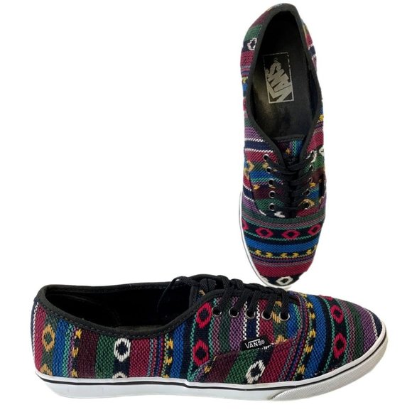 Vans Multicolor Patterned Athletic Shoes - Picture 1 of 10